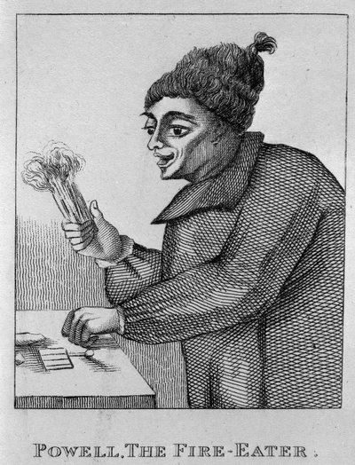 Robert Powell, The Fire Eater, from 